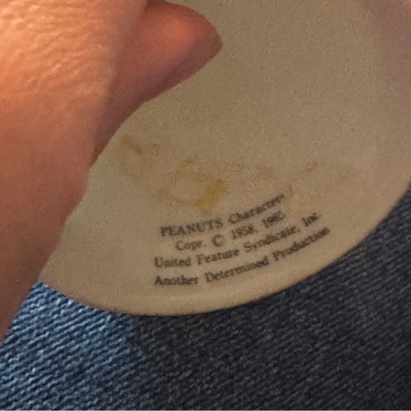 Vintage 1965 Vintage Snoopy Bell Ornament GUC Christmas Holiday - Picture 5 of 6